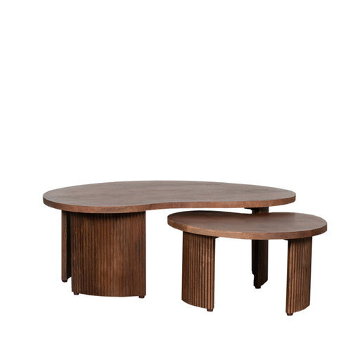 Salontafel Timon Nature Smooth Mangohout 100 cm 100x58x40 cm-Salontafels-LABEL51