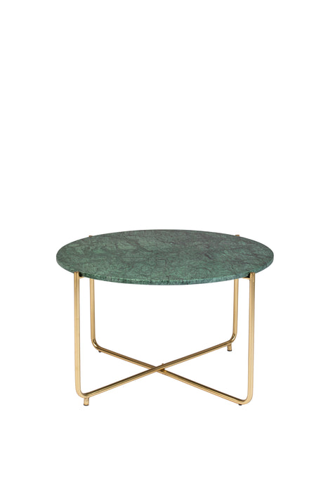 Salontafel Timpa Marble Groen Ø70x40 cm-Salontafels-Creating Home
