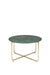 Salontafel Timpa Marble Groen Ø70x40 cm-Salontafels-Creating Home