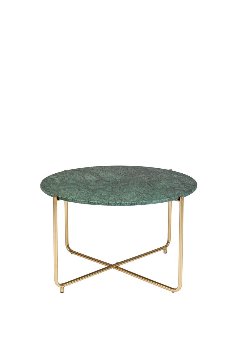 Salontafel Timpa Marble Groen Ø70x40 cm-Salontafels-Creating Home