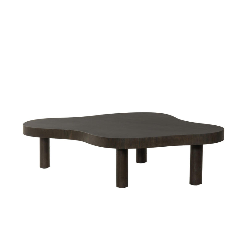 Salontafel Tobago Eikenhout fineer Bruin 135x82 cm-Salontafels-Livingfurn