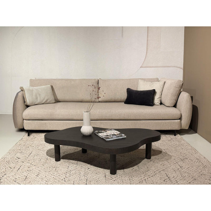 Salontafel Tobago Eikenhout fineer Bruin 135x82 cm-Salontafels-Livingfurn