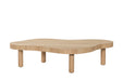 Salontafel Tobago Eikenhout fineer Naturel hout 135x82 cm-Salontafels-Livingfurn