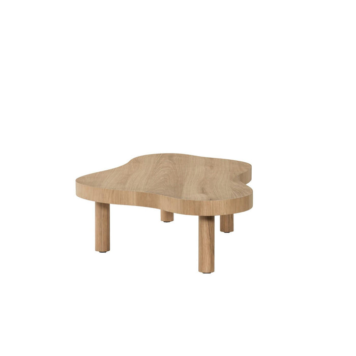 Salontafel Tobago Eikenhout fineer Naturel hout 135x82 cm-Salontafels-Livingfurn