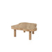 Salontafel Tobago Eikenhout fineer Naturel hout 135x82 cm-Salontafels-Livingfurn