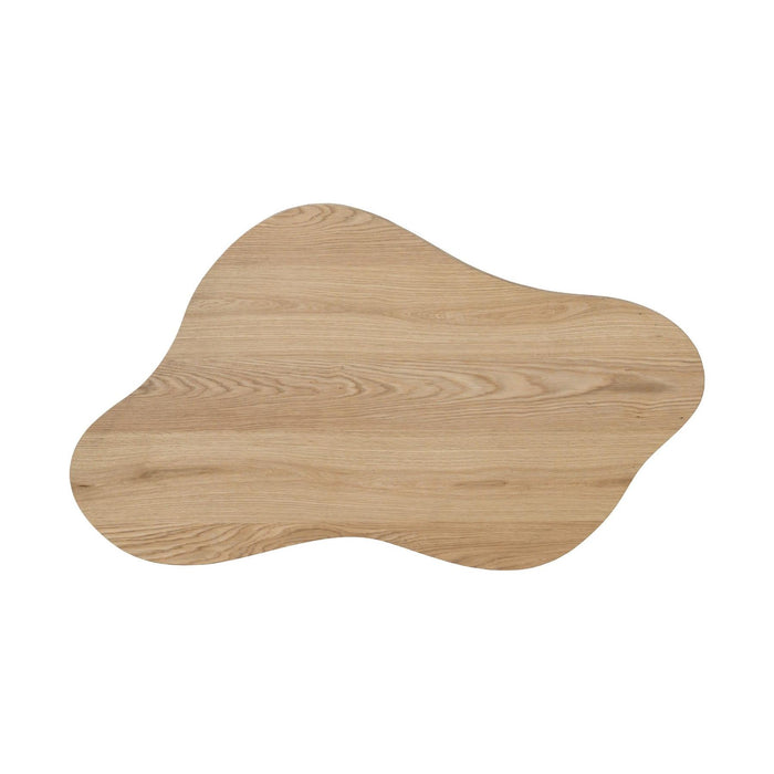 Salontafel Tobago Eikenhout fineer Naturel hout 135x82 cm-Salontafels-Livingfurn