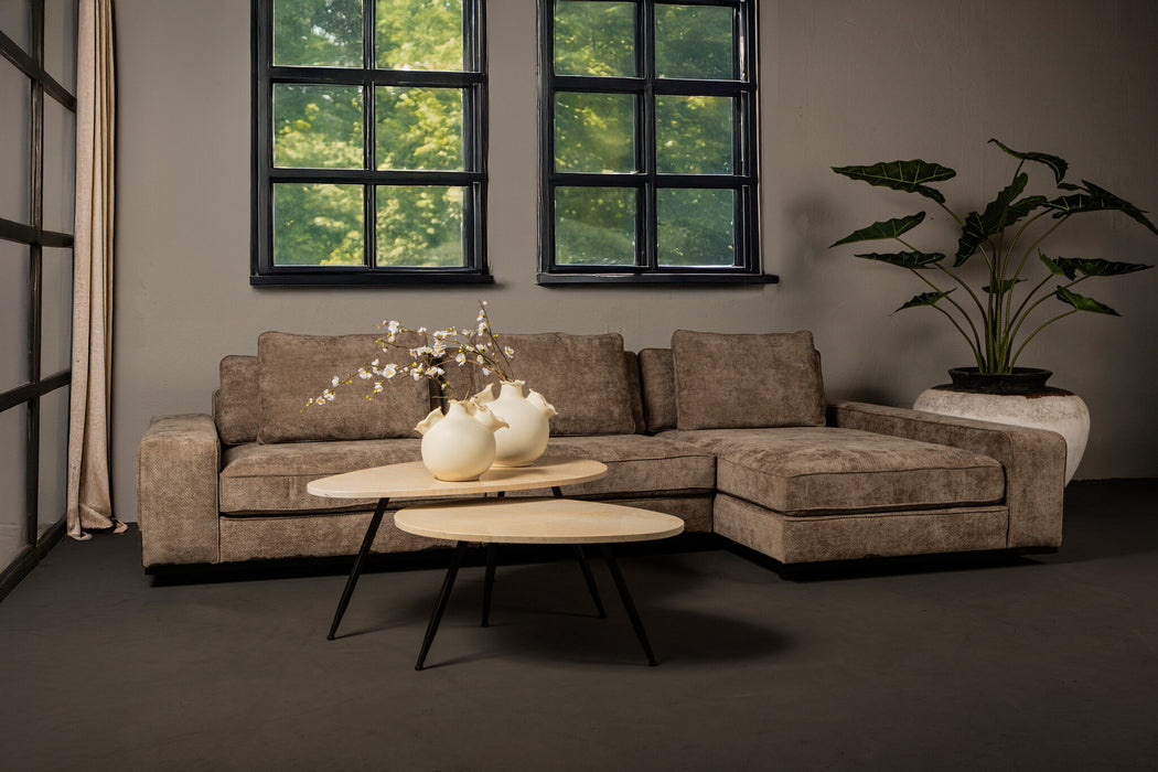 Coffee Tables Coffee Table Veria Set 2 Coffeetables Beige Marble