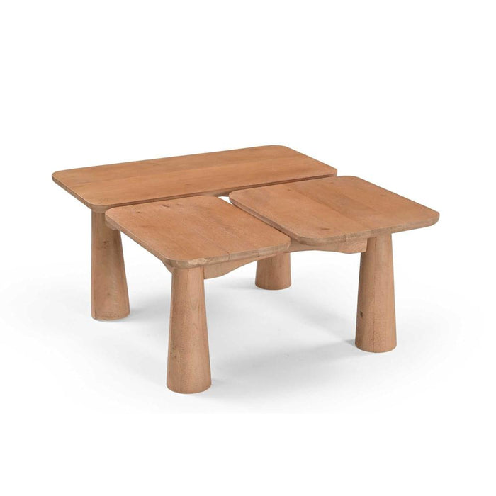 Salontafel Vona Naturel Mangohout 80 cm 80x70x36 cm-Salontafels-Starfurn