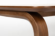 Salontafel Table Rubber wood, Walnut veneer Bruin 50x100, sfeerbeeld 4