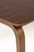Salontafel Table Rubber wood, Walnut veneer Bruin 50x100, sfeerbeeld 5