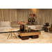 Salontafel Warren Mangohout Bruin 90 cm-Salontafels-PTMD