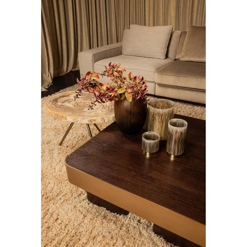 Salontafel Warren Mangohout Bruin 90 cm-Salontafels-PTMD