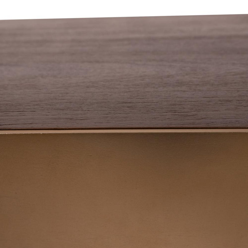Salontafel Warren Mangohout Bruin 90 cm-Salontafels-PTMD
