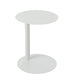 Salontafel Wit Metaal Rond 40 cm 40x40x50 cm-Bijzettafels-J-Line