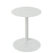 Salontafel Wit Metaal Rond 40 cm-Bijzettafels-J-Line