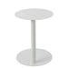 Salontafel Wit Metaal Rond 40 cm-Bijzettafels-J-Line