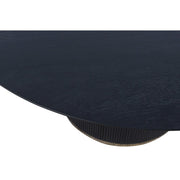 Salontafel Xelle Mangohout Zwart 150 cm-Salontafels-PTMD