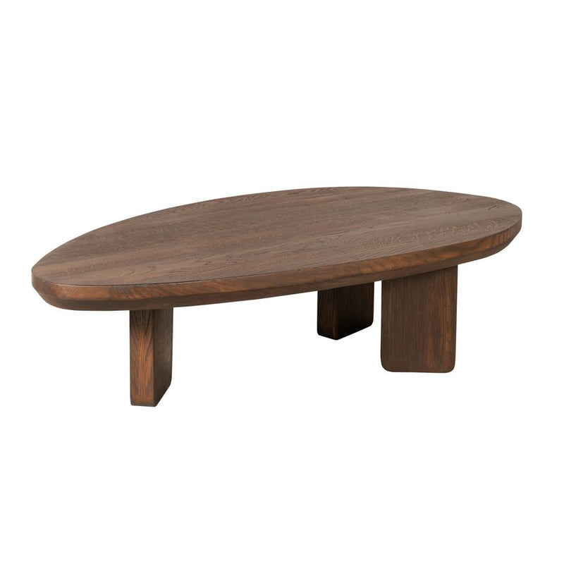 Salontafel Zillah 130 cm Eiken Bruin 130x70x35 cm-Salontafels-Starfurn
