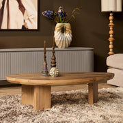 Salontafel Zillah 130 cm Naturel Eiken 130x70x35 cm-Salontafels-Starfurn