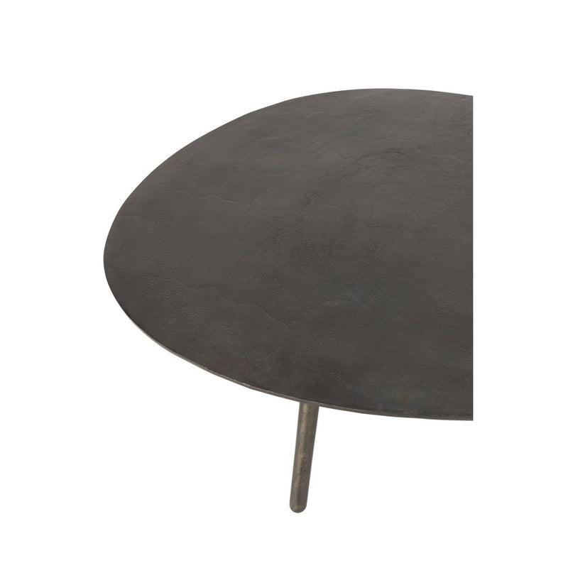 Salontafel Zwart Aluminium L 72x119 cm-Salontafels-J-Line