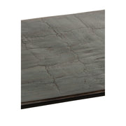Salontafel Zwart Aluminium Rechthoekig 49x110 cm-Salontafels-J-Line