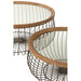 Salontafel Zwart Glas Rond 100 cm-Salontafels-J-Line