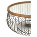 Salontafel Zwart Glas Rond 100 cm-Salontafels-J-Line