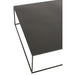 Salontafel Zwart Ijzer Vierkant 80 cm-Salontafels-J-Line