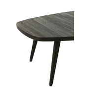 Salontafel Zwart Mdf Rechthoekig 70x120 cm-Salontafels-J-Line