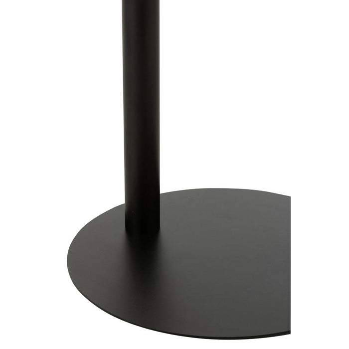 Salontafel Zwart Metaal Rond 40 cm-Salontafels-J-Line