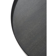 Salontafel Zwart Metaal Rond 60 cm 60x60x45 cm-Bijzettafels-J-Line