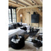 Salontafel Zwart Recycled hout 70x120 cm-Salontafels-J-Line