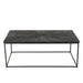 Salontafel Zwart Recycled hout 70x120 cm-Salontafels-J-Line