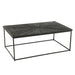 Salontafel Zwart Recycled hout 70x120 cm-Salontafels-J-Line