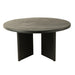 Salontafel Zwart Recycled hout Rond 150 cm-Salontafels-J-Line