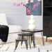 Salontafel set Jala | Zwart marmer | 50 cm-Salontafels-Starfurn