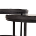 Salontafel set Ora | Zwart Kadappa Stone 60-45 cm-Salontafels-Starfurn