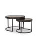 Salontafel set Ora | Zwart Kadappa Stone 60-45 cm-Salontafels-Starfurn