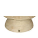 Salontafels Callain Naturel Mangohout Salontafel Marmer Top-Salontafels-PTMD