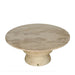 Salontafels Callain Naturel Mangohout Salontafel Marmer Top-Salontafels-PTMD
