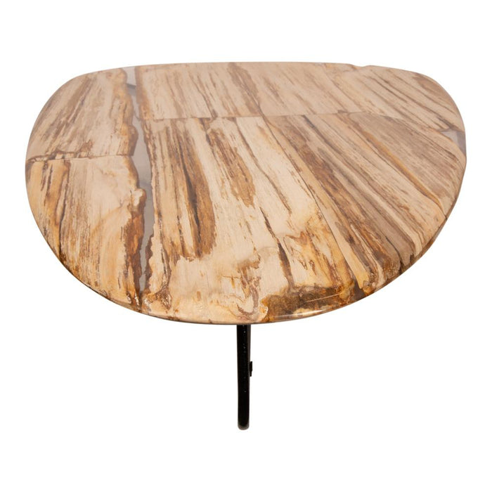 Salontafels Salontafel Deeba Coffeetable Petrified Hout 130-Salontafels-PTMD