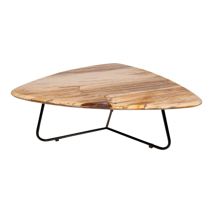 Salontafels Salontafel Deeba Coffeetable Petrified Hout 95-Salontafels-PTMD