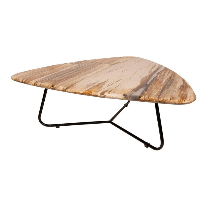 Salontafels Salontafel Deeba Coffeetable Petrified Hout 95-Salontafels-PTMD