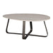 Salontafels Salontafel Muka Coffeetable High Dark Grijs Wit Marmer-Salontafels-PTMD