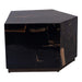 Salontafels Salontafel Rayn Petrified Hout Zwart Coffeetable M-Salontafels-PTMD