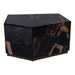 Salontafels Salontafel Rayn Petrified Hout Zwart Coffeetable M-Salontafels-PTMD