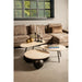 Salontafels Salontafel Veria Set 2 Coffeetables Beige Marmer-Salontafels-PTMD