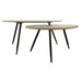 Salontafels Salontafel Veria Set 2 Coffeetables Beige Marmer-Salontafels-PTMD