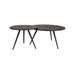 Salontafelset Webster Set van 2 Teak Hout Bruin Ø70x39 cm-Bijzettafels-Creating Home