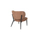 Sanne Loungestoel Oranje Grijs-Fauteuils-Creating Home